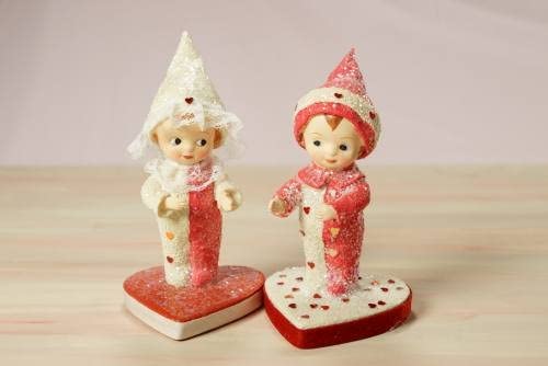 Vintage-Inspired Valentine' Day Figurines
