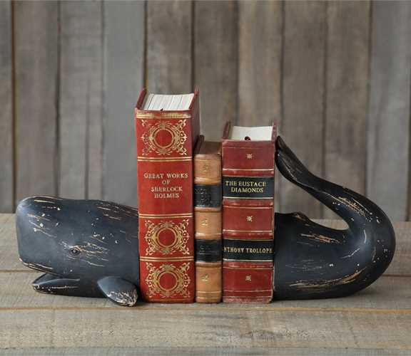 Whale Bookends