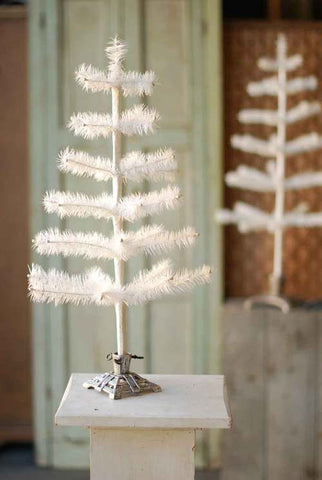 Potted Feather Tree - Fawn – Sherri's Designs