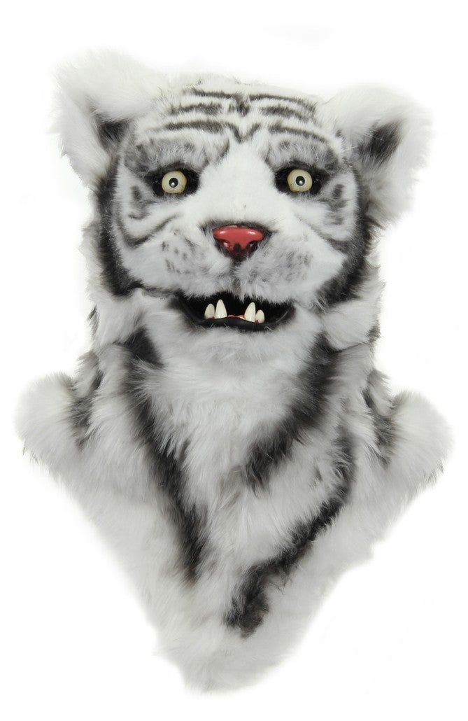 White Tiger Mouth Mover Mask 