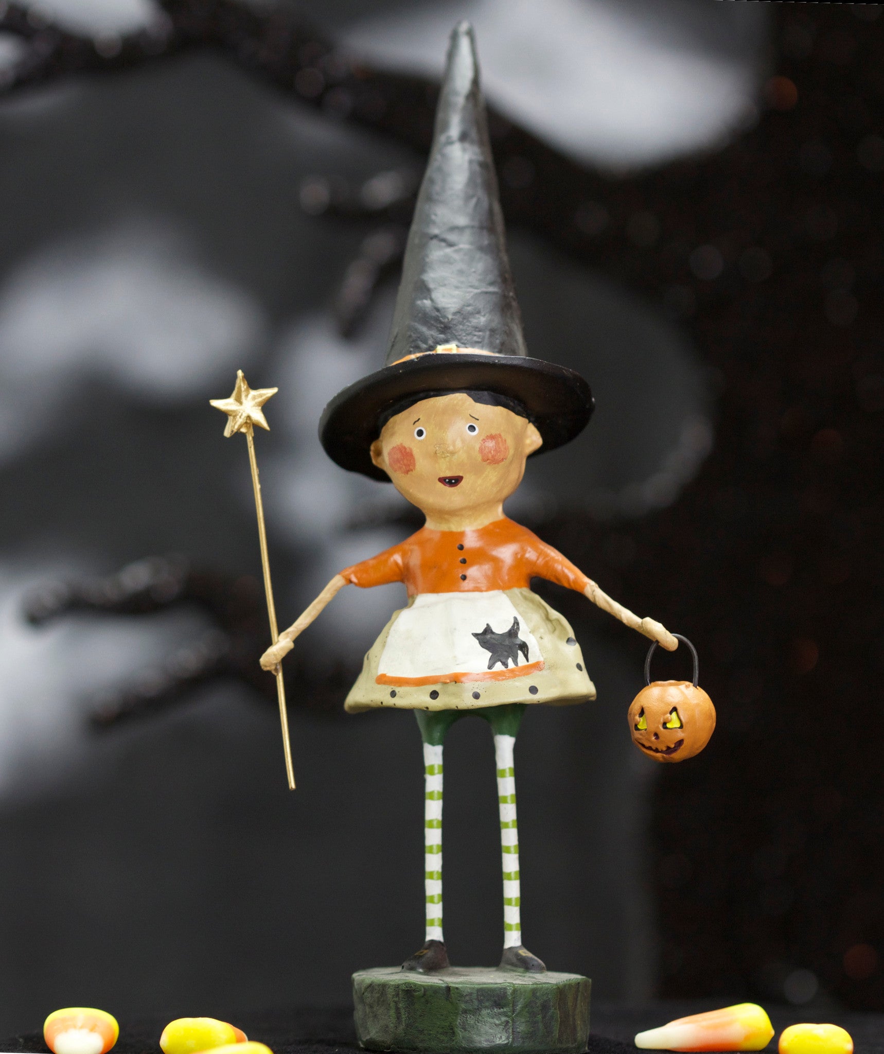 Wicked Willow Witch Lori Mitchell Halloween Figurine