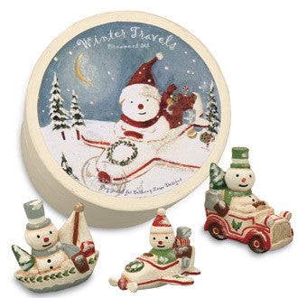 Winter Travels Boxed Ornaments