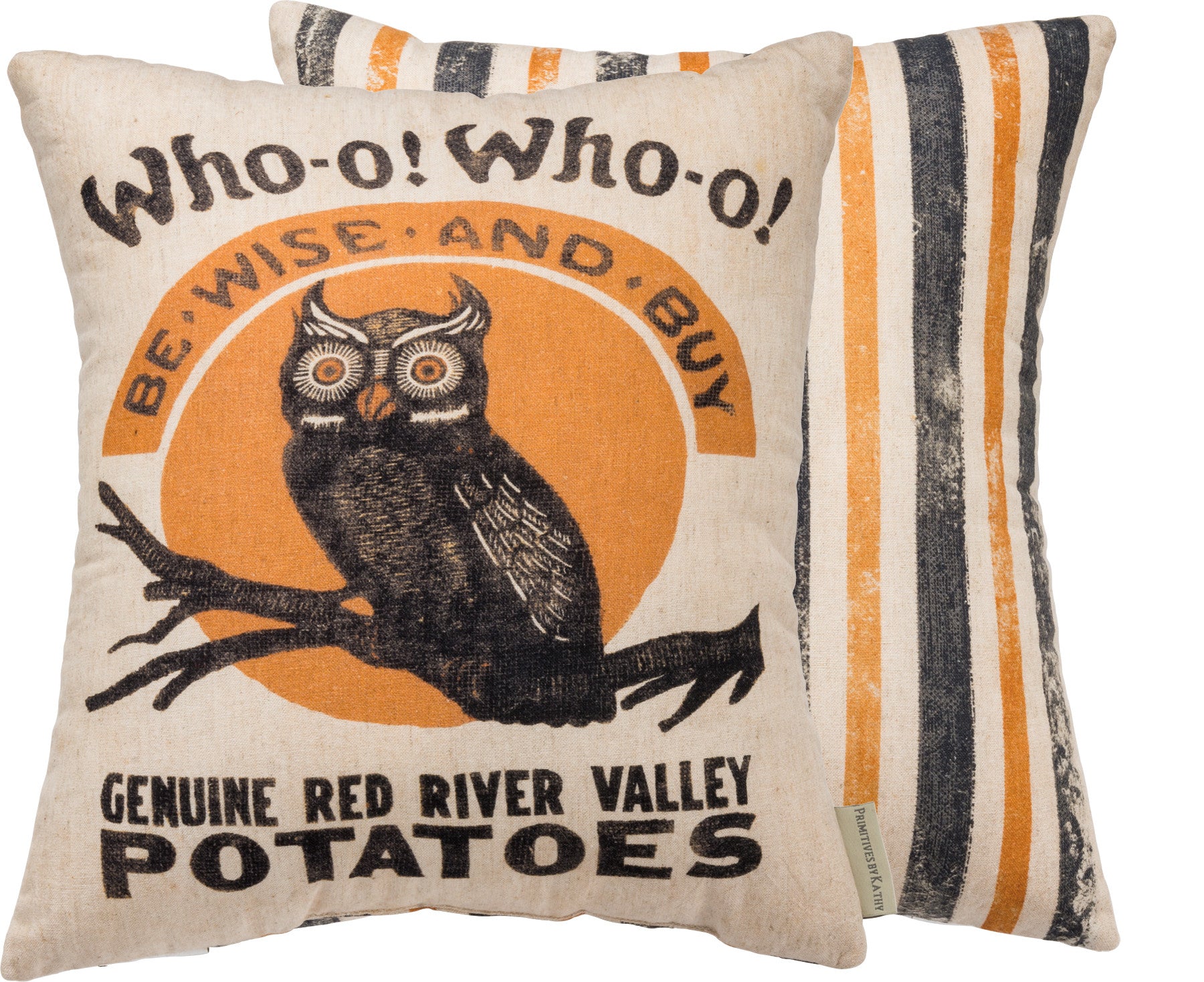 Wise Owl Potato Sack Pillow