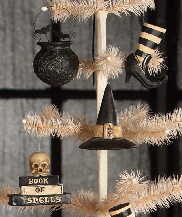 Witch's Brew Halloween Ornaments by Bethany Lowe