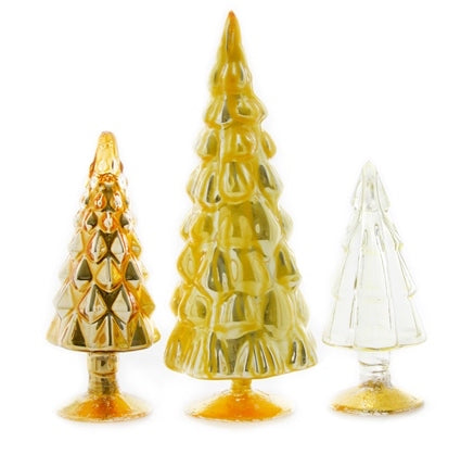 Yellow Candy Glass Trees