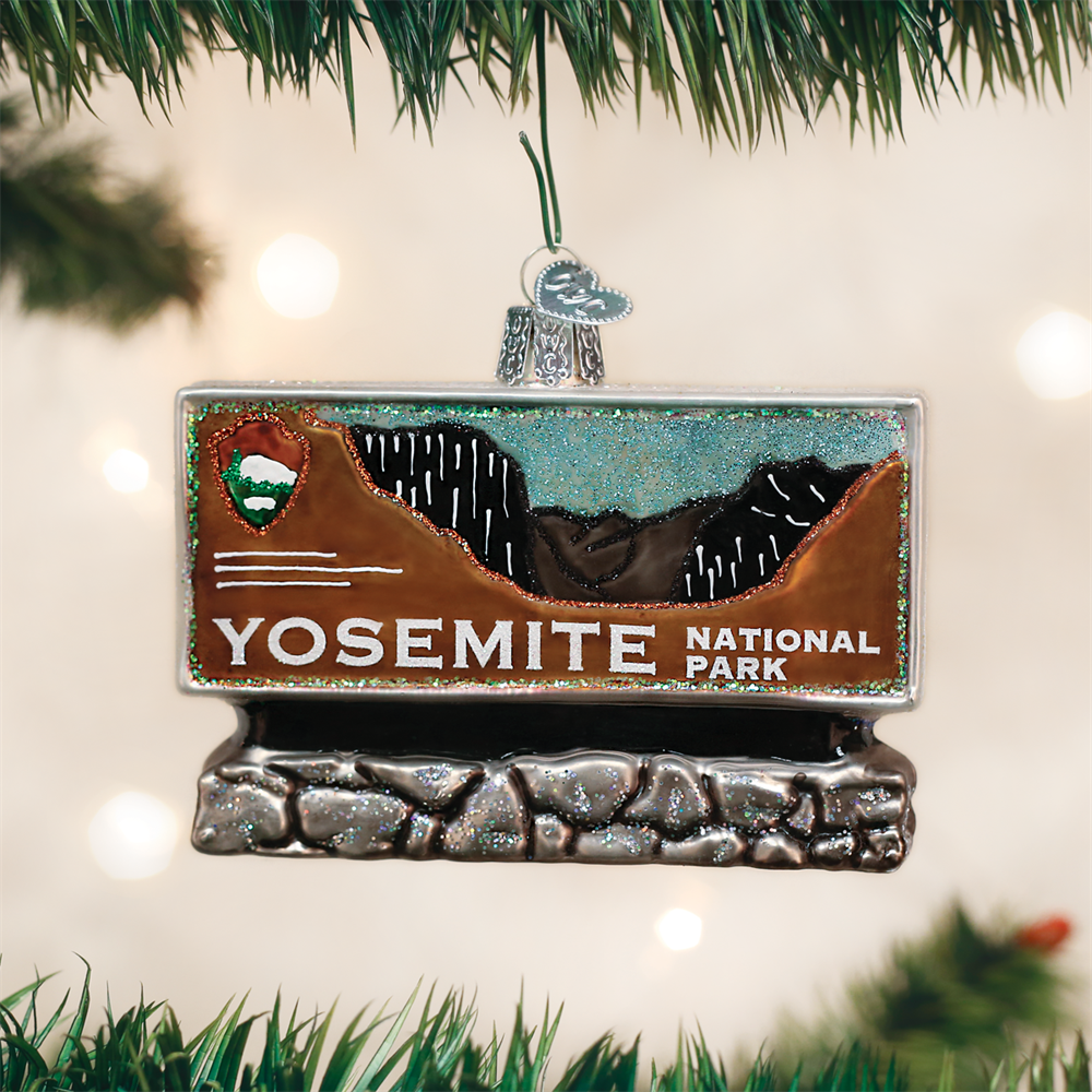 Yosemite National Park Christmas Ornament